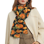 Vintage Pumpkin Pattern Print Scarf