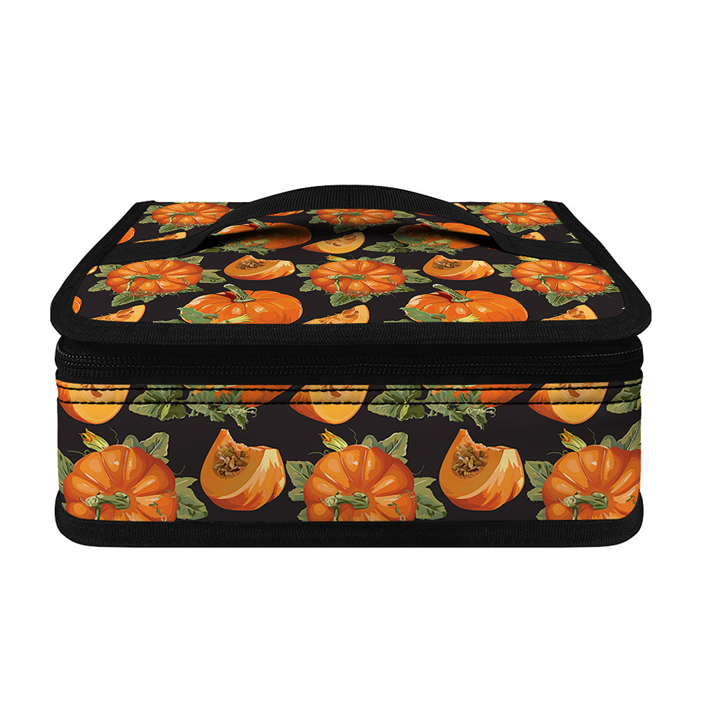 Vintage Pumpkin Pattern Print Small Lunch Bag