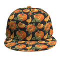 Vintage Pumpkin Pattern Print Snapback Cap
