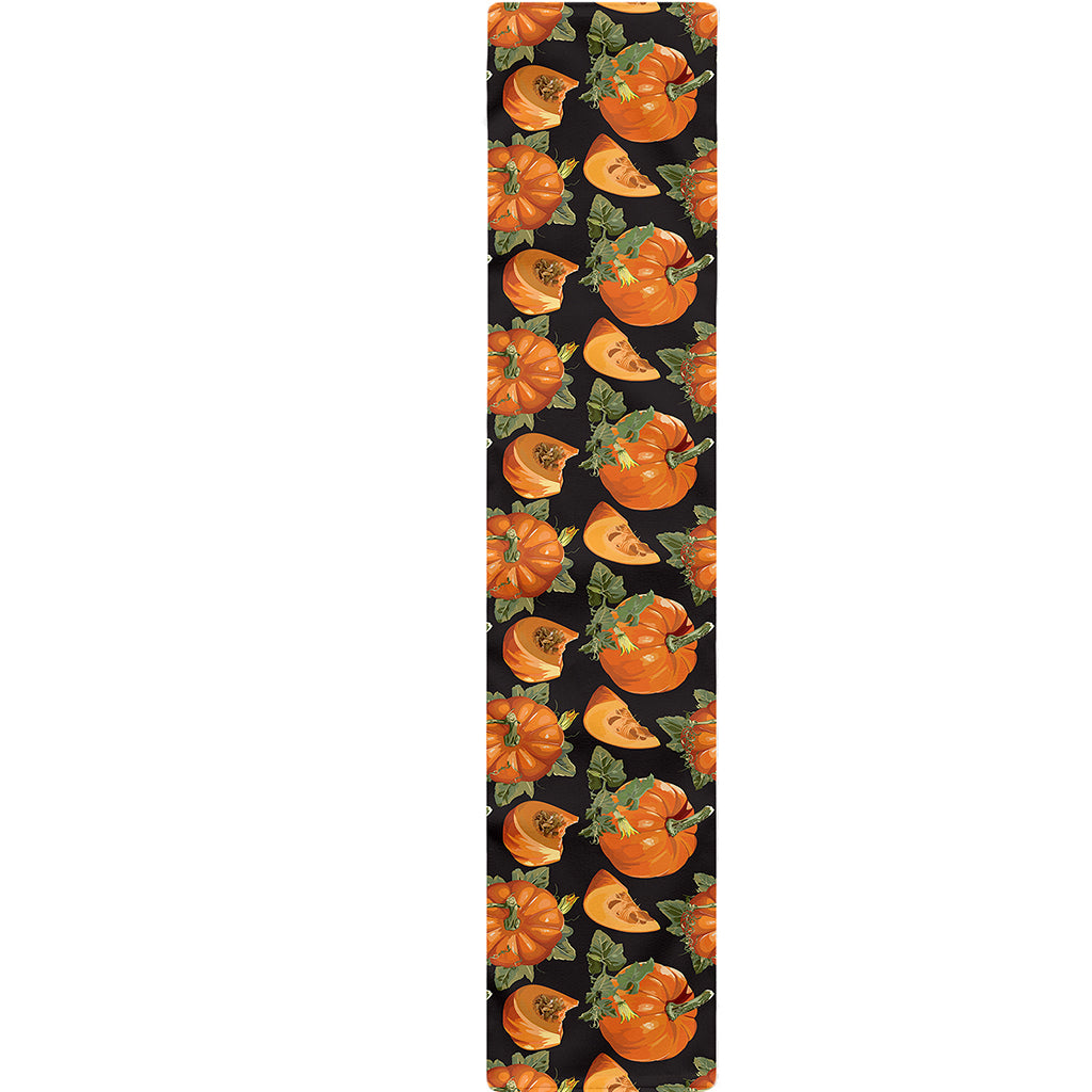 Vintage Pumpkin Pattern Print Table Runner