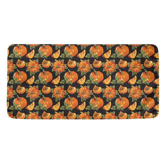 Vintage Pumpkin Pattern Print Towel