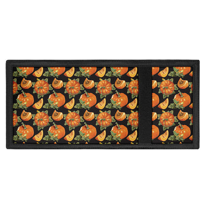 Vintage Pumpkin Pattern Print Trifold Wallet