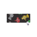 Vintage Robot Pattern Print Extended Mouse Pad