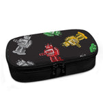 Vintage Robot Pattern Print Insulin Cooler Travel Case