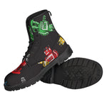 Vintage Robot Pattern Print Backpack