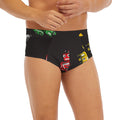 Vintage Robot Pattern Print Men's Briefs