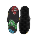 Vintage Robot Pattern Print Slippers