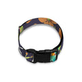 Vintage Rose Floral Flower Pattern Print Dog Collar