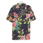 Vintage Rose Floral Flower Pattern Print Hawaiian Shirt