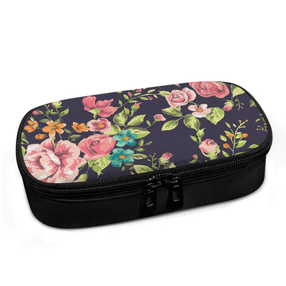 Vintage Rose Floral Flower Pattern Print Insulin Cooler Travel Case