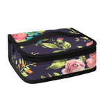 Vintage Rose Floral Flower Pattern Print Small Lunch Bag