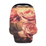 Vintage Rose Print Baby Seat Cover