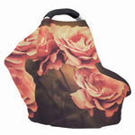 Vintage Rose Print Baby Seat Cover