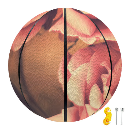 Vintage Rose Print Basketball