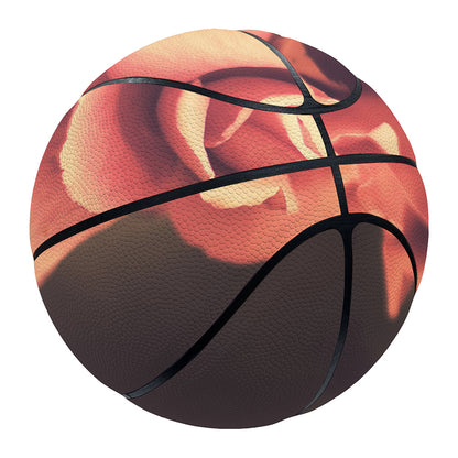 Vintage Rose Print Basketball