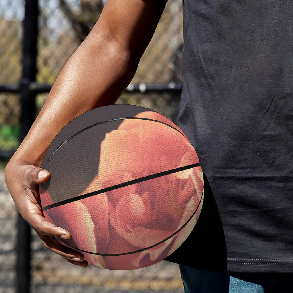 Vintage Rose Print Basketball
