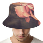 Vintage Rose Print Bucket Hat