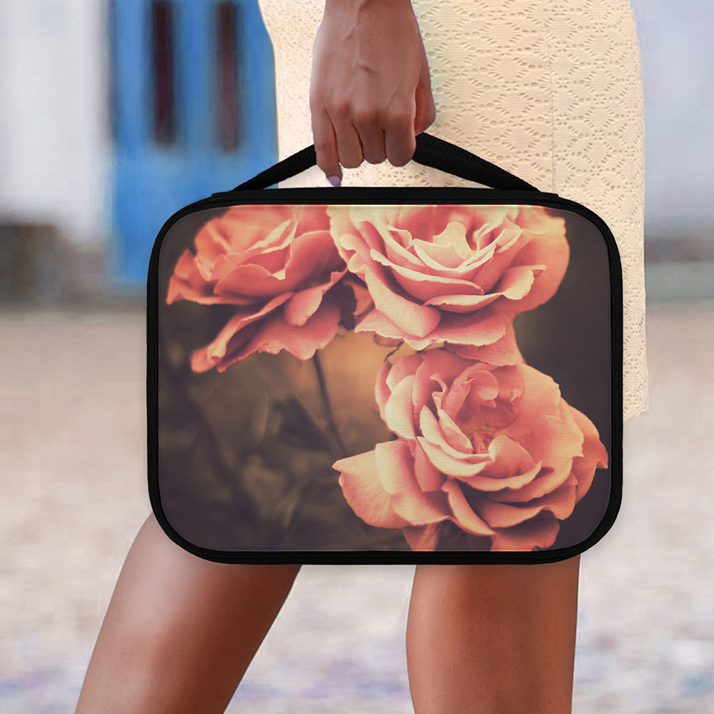 Vintage Rose Print Classic Bible Case