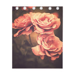 Vintage Rose Print Curtain