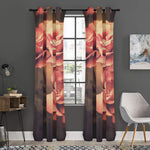Vintage Rose Print Curtain