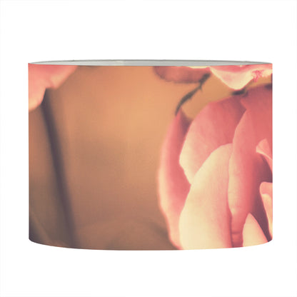 Vintage Rose Print Drum Lamp Shade
