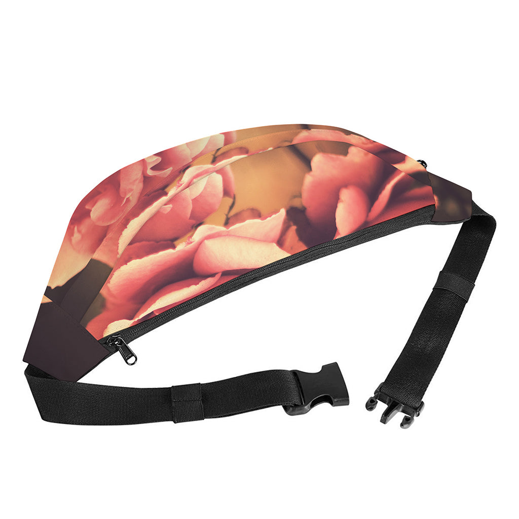 Vintage Rose Print Fanny Pack