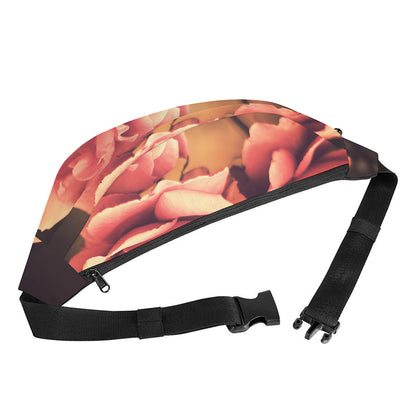 Vintage Rose Print Fanny Pack