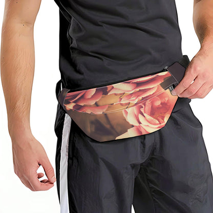 Vintage Rose Print Fanny Pack