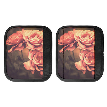 Vintage Rose Print Handle Covers