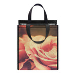 Vintage Rose Print Insulated Lunch Tote
