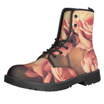 Vintage Rose Print Backpack