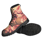 Vintage Rose Print Backpack