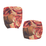 Vintage Rose Print Office Chair Cover