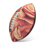 Vintage Rose Print Rugby Ball