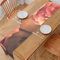 Vintage Rose Print Table Runner