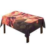 Vintage Rose Print Tablecloth