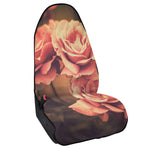 Vintage Rose Print Waterproof Car Seat Cover