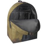 Vintage Rottweiler Portrait Print Backpack