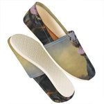 Vintage Rottweiler Portrait Print Casual Shoes