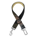 Vintage Rottweiler Portrait Print Dog Seat Belt