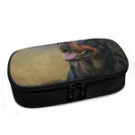 Vintage Rottweiler Portrait Print Insulin Cooler Travel Case