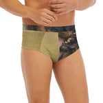 Vintage Rottweiler Portrait Print Men's Briefs