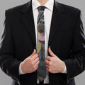 Vintage Rottweiler Portrait Print Necktie