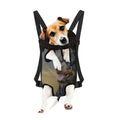Vintage Rottweiler Portrait Print Pet Carrier Backpack