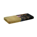 Vintage Rottweiler Portrait Print Piano Keyboard Cover