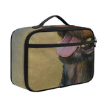 Vintage Rottweiler Portrait Print Portable Lunch Bag