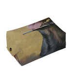 Vintage Rottweiler Portrait Print Rectangle Tissue Box Cover