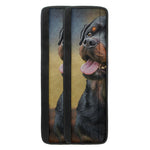 Vintage Rottweiler Portrait Print Refrigerator Handle Covers
