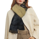 Vintage Rottweiler Portrait Print Scarf