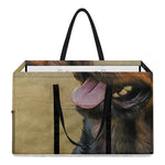 Vintage Rottweiler Portrait Print Utility Tote Bag